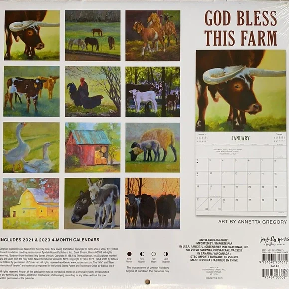 God Bless This Farm | A 2022 Inspirational Calendar - Picture 7 of 15
